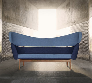 House of FinnJuhl Baker sofa furniture 3d visualization