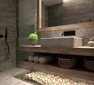 bathroom 3d visualization