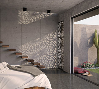 bedroom 3d visualization