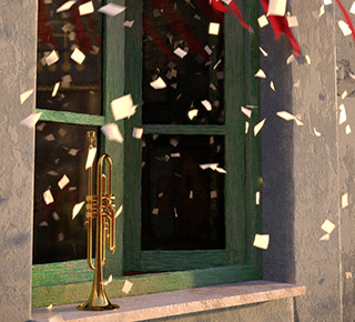 Fiesta 3d visualization trumpet