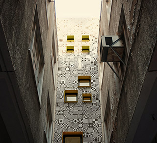 Athens buildings open space