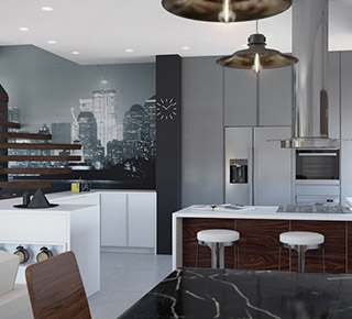 apartment 3d visualization